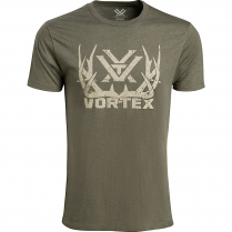 Vortex Men's T-Shirt: Military Heather Full Tine