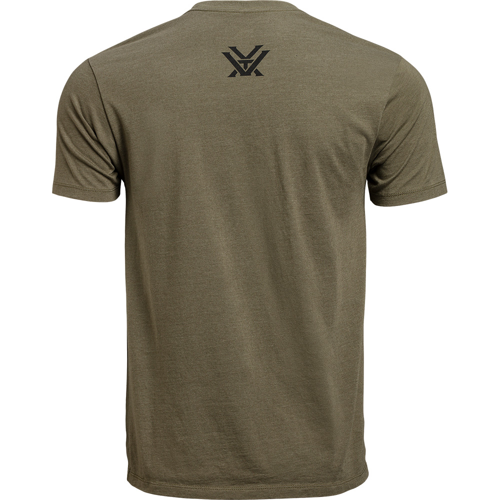 Vortex T-Shirt: Military Heather Split Screen