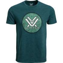 Vortex T-Shirt: Dark Teal Hunting Grounds