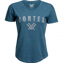 Vortex Women's T-Shirt: Steel Blue Vortex U