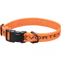 Vortex Dog Collar: Blaze Orange Adjustable 15 - 24 in