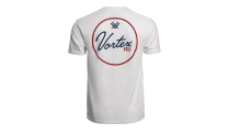 Vortex T-Shirt: White Golf Script
