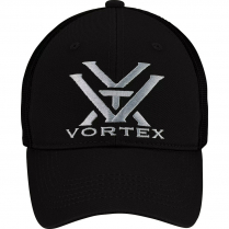 Vortex Cap: Black Logo