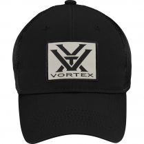 Vortex Cap: Black Patch Logo