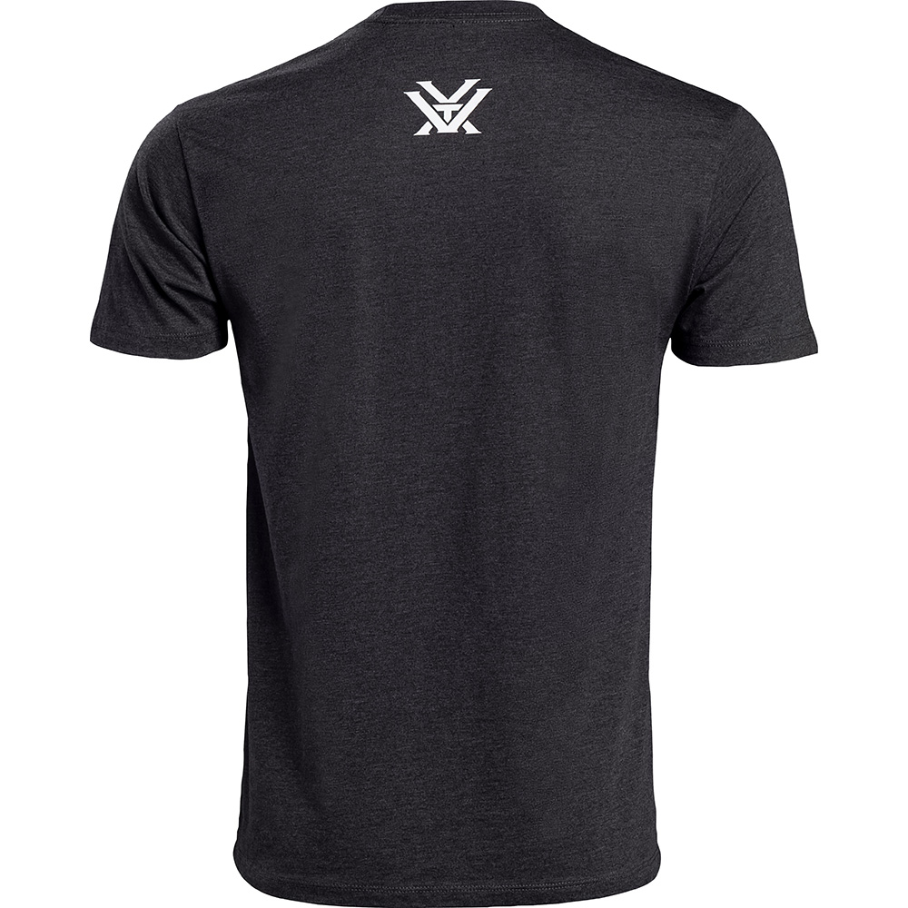 Vortex Men's T-Shirt: Charcoal Heater Vanishing Point