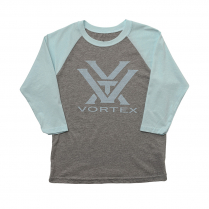 Vortex Kids T-Shirt: Ice Blue Core Logo