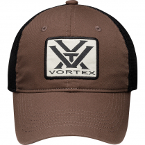 Vortex Cap: Brown Logo Patch (unstructured)