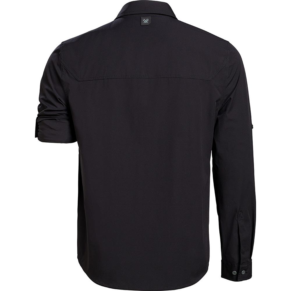 Vortex Long Sleeve Shirt: Black Callsign