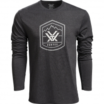 Vortex LS T-Shirt: Charcoal Total Ascent