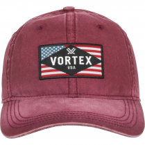 Vortex Cap: Maroon Rank and File Twill
