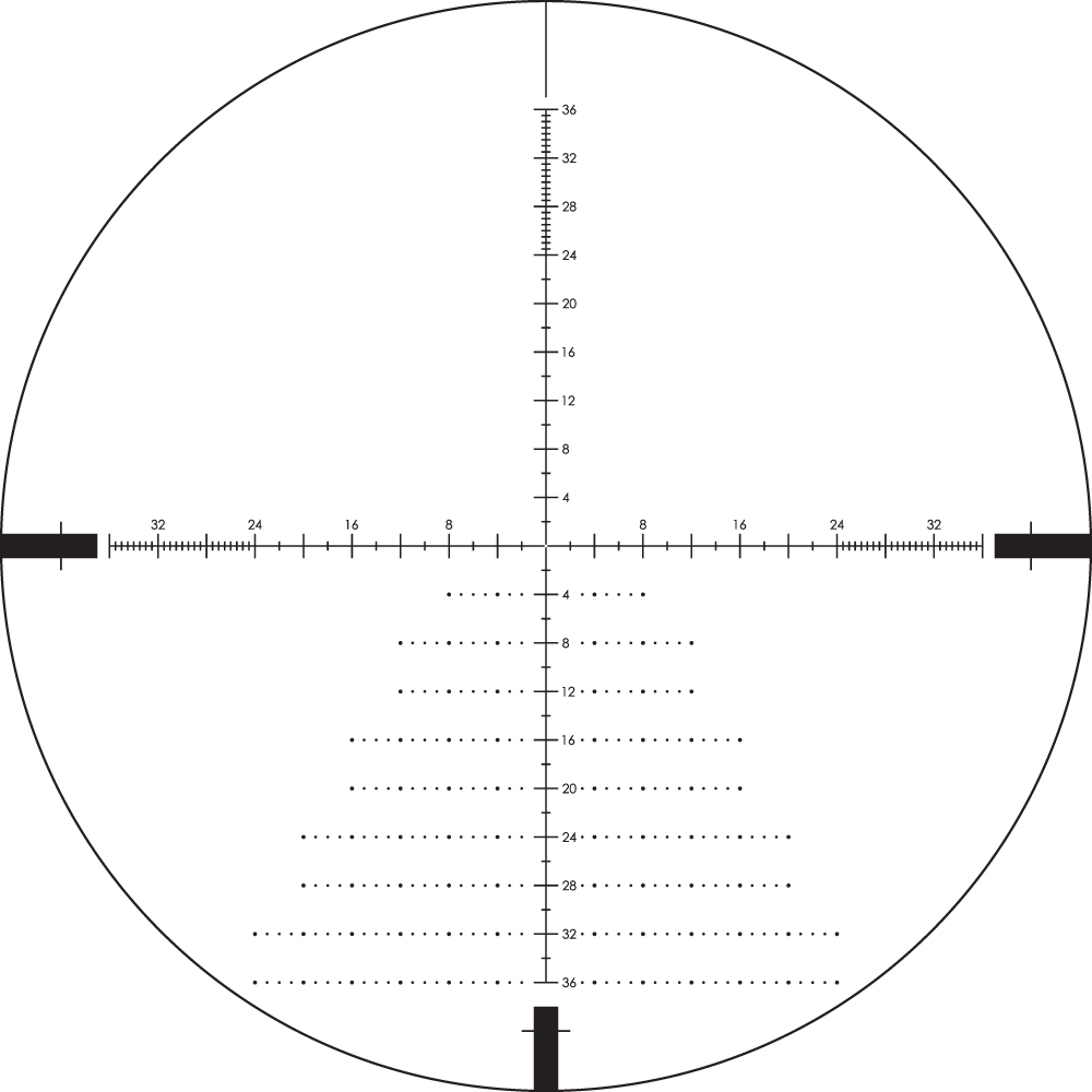 Diamondback Tactical 6-24x50 FFP Riflescope EBR-2C MOA