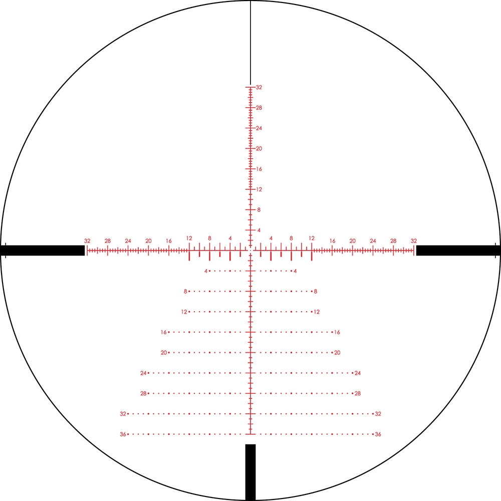 Lunette de tir Razor HD Gen II 3-18x50 PPF avec réticule EBR-7C MOA