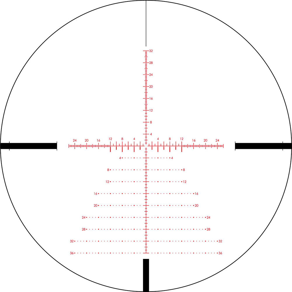 Vortex Strike Eagle 5-25x56 FFP Riflescope with EBR-7C MOA
