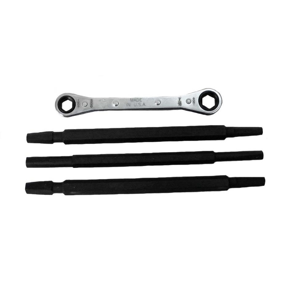 Hardened Steel Ratchet Seat Wrench Set | American Plumbing Products Online