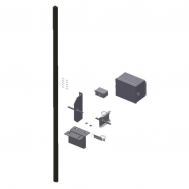 7' Tall Gate Safety Edge Package, Wireless