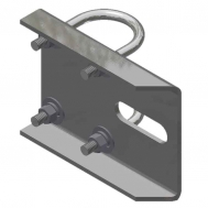 Chain Bracket w. U Bolt-Galv (068561)