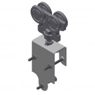 4 Wheel Hanger, 1-1/2"to 2-1/4"-Ptd. (5p2615)