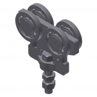 Ball Bearing Four Wheel Truck, 1/2" Pend.-unfinished (5p2615