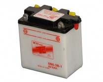 6N6-3B-1   Batterie de démarrage pour sport motorisés 6V 6Ah
