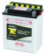 CB14-B2   Motorsports Battery (Flooded) 12V 14Ah 190CCA (Acid Bottle Supplied)