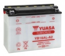 YB16AL-A2   Motorsports Battery (Flooded) 12V 16Ah 200CCA