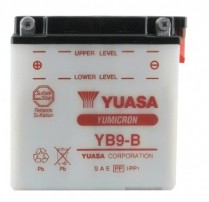 YB9-B   Motorsports Battery (Flooded) 12V 9Ah 130CCA