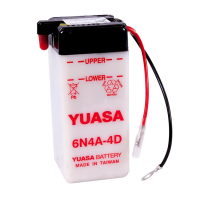 6N4A-4D   Motorsports Battery (Flooded) 6V 4Ah YUASA