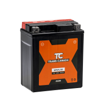 WPX7L-BS   Batterie de sports motorisés AGM 12V 6Ah 90CCA (bouteille d'acide incluse)