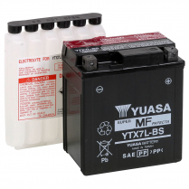 YTX7L-BS   Motorsports Battery AGM 12V 6Ah 100CCA (Acid Bottle Supplied)