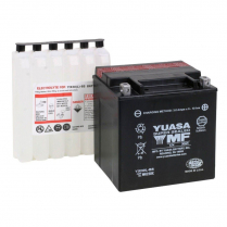 YIX30L-BS   Motorsports Battery AGM 12V 30Ah 400CCA (Acid Bottle Supplied)