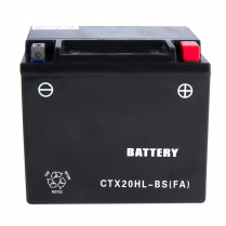 CTX20HLBS-FA  Motorsports Battery AGM 12V 18Ah (Factory Activated)