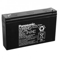 LC-R067R2P   BATT AGM 6V 7.2A SEALED PANASONIC