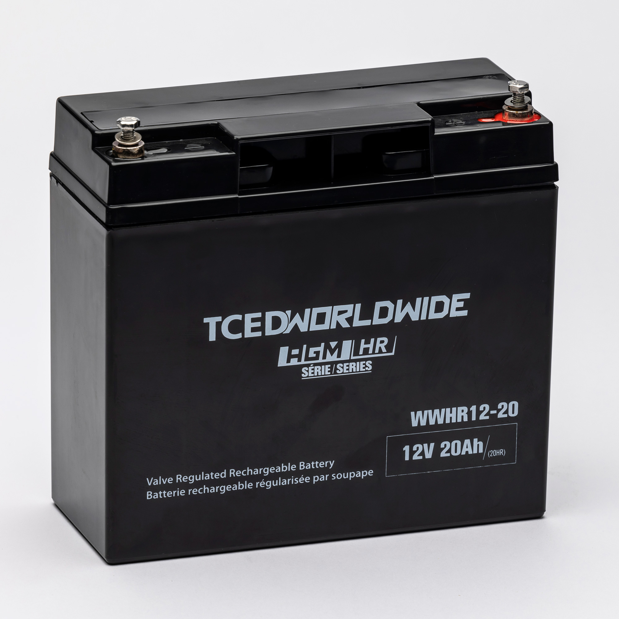 WWHR12-20 Batterie AGM haut rendement 12V 20Ah Trans-Canada