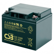 EVX12400   High Rate AGM Battery 12V 40Ah