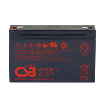 GP6120F1   Batterie AGM 6V 12Ah