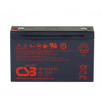 GP6120F2   AGM Battery 6V 12Ah