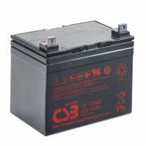 GP12340   Batterie AGM Gr U1 12V 34Ah