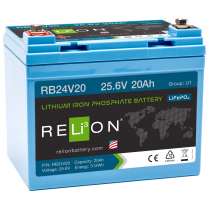 RB2420   LiFePO4 Battery Gr U1 25.6V 20Ah