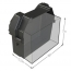 HM082BK battery box for groupe U1