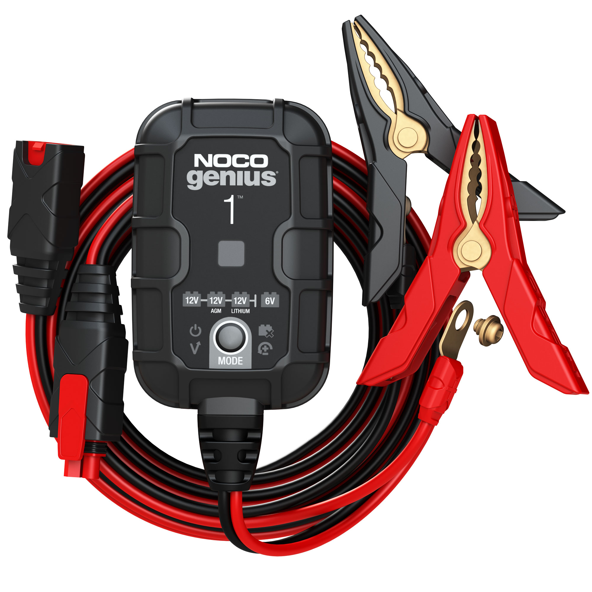 GENIUS1   Genius 6/12V 1A Smart Charger for Pb and Lithium