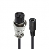 EWA-DC/GX16-3   Câble pour chargeur Enerwatt avec une entrée CC 5.5 mm à une sorti GX16-3