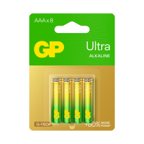 GP24AUETA21-2GSBC8   AAA Alkaline Battery GP Ultra (Pkg of 8)