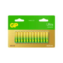 GP24AUETA21-2GDBC12   Pile alcaline AAA GP Ultra (paquet de 12)