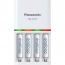 KKJ55M3A4BA   Panasonic eneloop battery quick charger + 4-AAA Ni-MH precharged rechargeable batteries