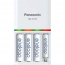 KKJ55M3A4BA   Panasonic eneloop battery quick charger + 4-AAA Ni-MH precharged rechargeable batteries