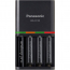 K-KJ55K3A4BA   Panasonic Advanced 4 Hour Quick Battery Charger with 4x AAA Eneloop Pro Precharged Batteries