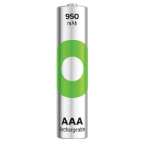 GP100AAAHCER21-2   AAA Ni-MH 950mAh Rechargeable Battery GP ReCyko (Bulk)