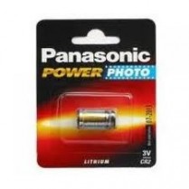 CR2PC1B   Pile CR2P 3V lithium pour caméra photo Panasonic (Carte de 1)