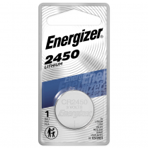 ECR2450BP   CR2450 3V Lithium Coin Cell Energizer (Pkg of 1)