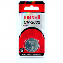CR2032  3V Lithium Coin Cell Maxell